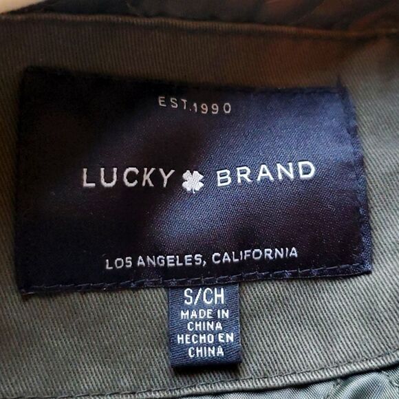 LUCKY BRAND, Jacket Army Style! Size S,  NWOT! - Picture 13 of 13